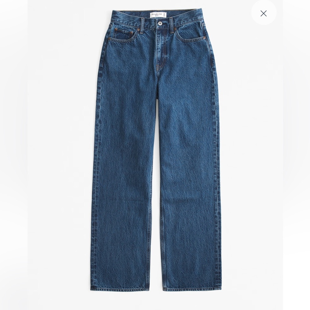 Abercrombie & Fitch The Loose High Rise Curve Love